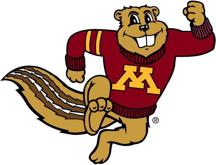 Minnesota Golden Gophers 1986-Pres Mascot Logo t shirts DIY iron ons